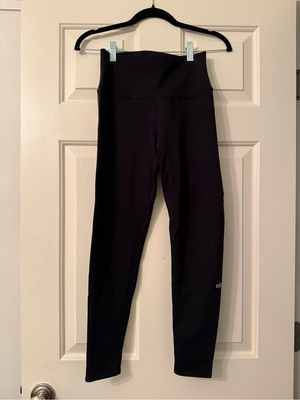 Alo Yoga Black Leggings With Waistband